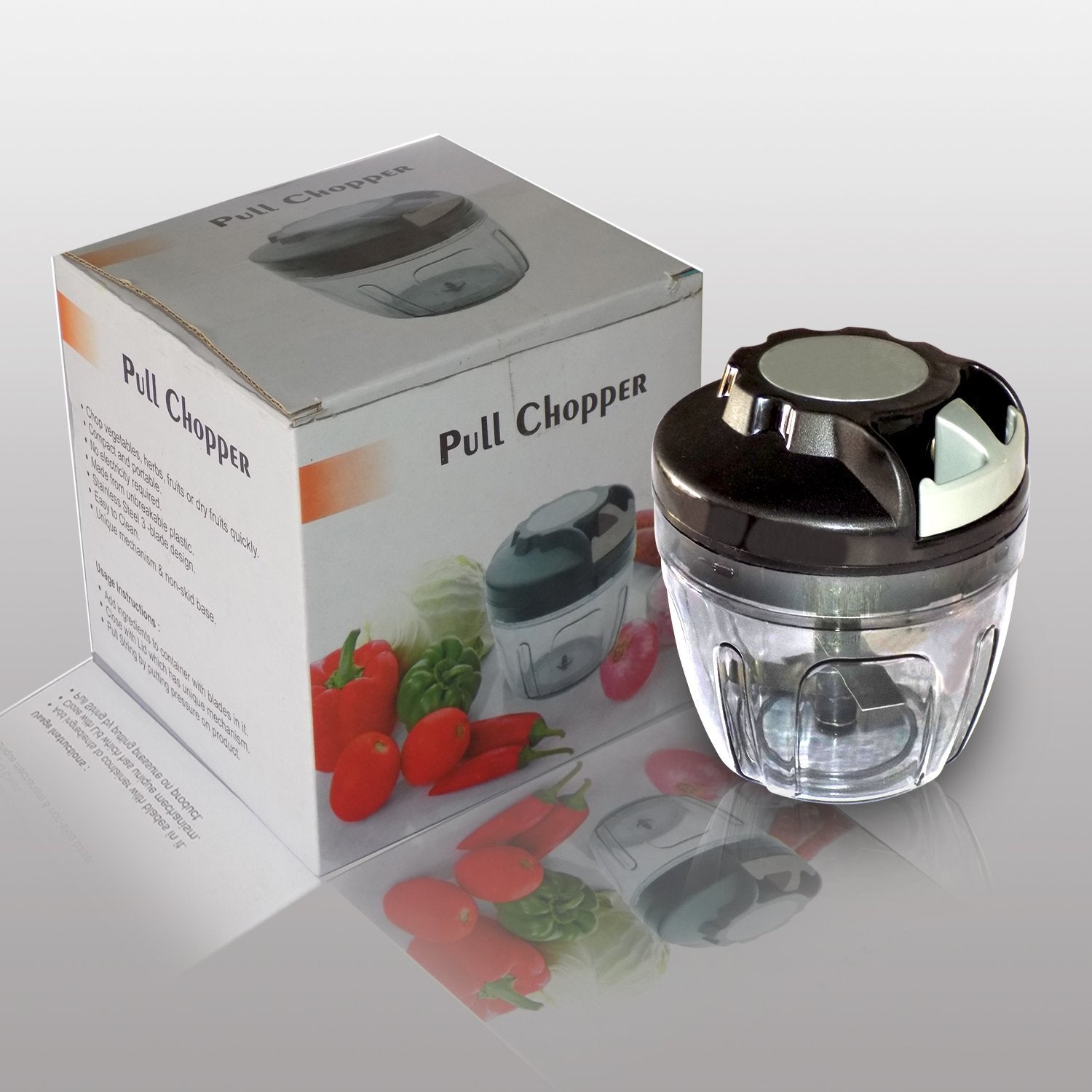 0072 Manual Food Chopper (Food Processor) (800 ml) - SkyShopy 0072 Manual Food Chopper (Food Processor) (800 ml) - SkyShopy